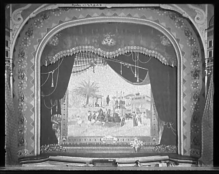 Lyceum Theatre - Old Shot Of Stage